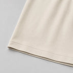 Heavyweight 280 gsm combed cotton fabric detail, close-up 4